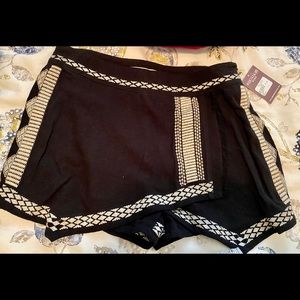 Embroidered skort- one of a kind!! New with tags.